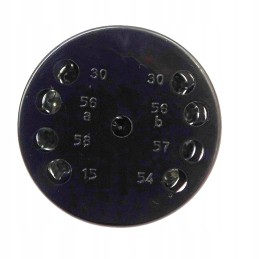 Ignition lock with metal cap c 330 c 360 key