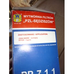 Oil filter for Zetor John Deere pp711 Sędziszow