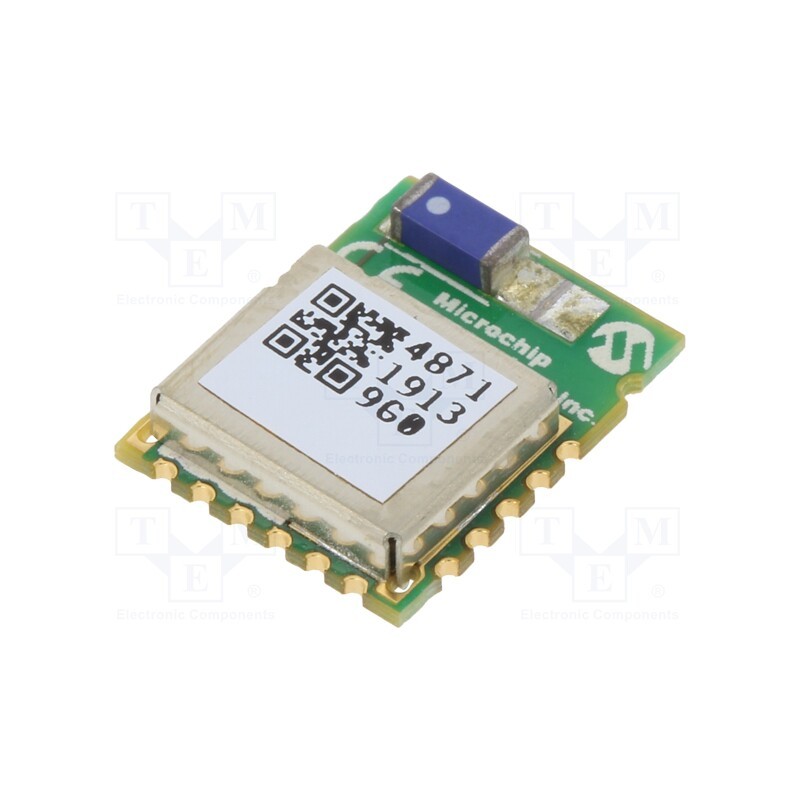 1 pcs x MICROCHIP TECHNOLOGY - RN4871-I/RM130 - Module: Bluetooth Low Energy, Bluetooth 5,Bluetooth Low Energy