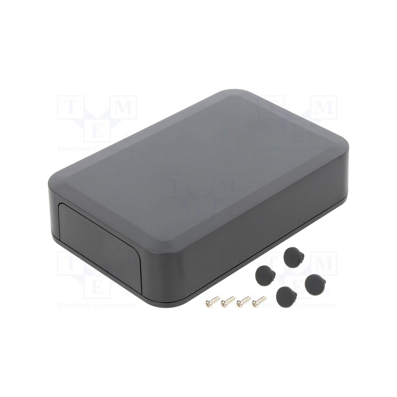 1 pcs x TAKACHI - PF10-4-15D - Enclosure: with panel, PF, X: 100mm, Y: 150mm, Z: 35mm, ABS, dark grey