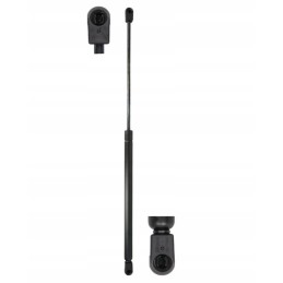 Rear window gas spring case