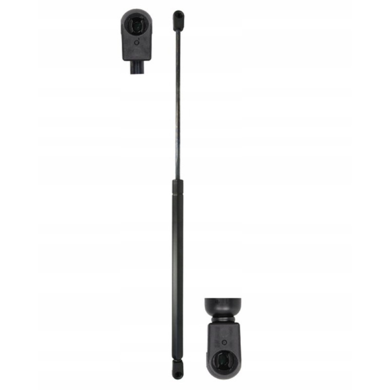 Rear window gas spring case