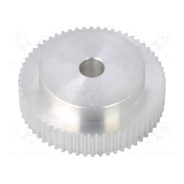 1 pcs x OPTIBELT - 16 T2,5 60-000ZA - Belt pulley, T2.5, W: 4, 6mm, whell width: 16mm, Ø: 47.25mm, metric