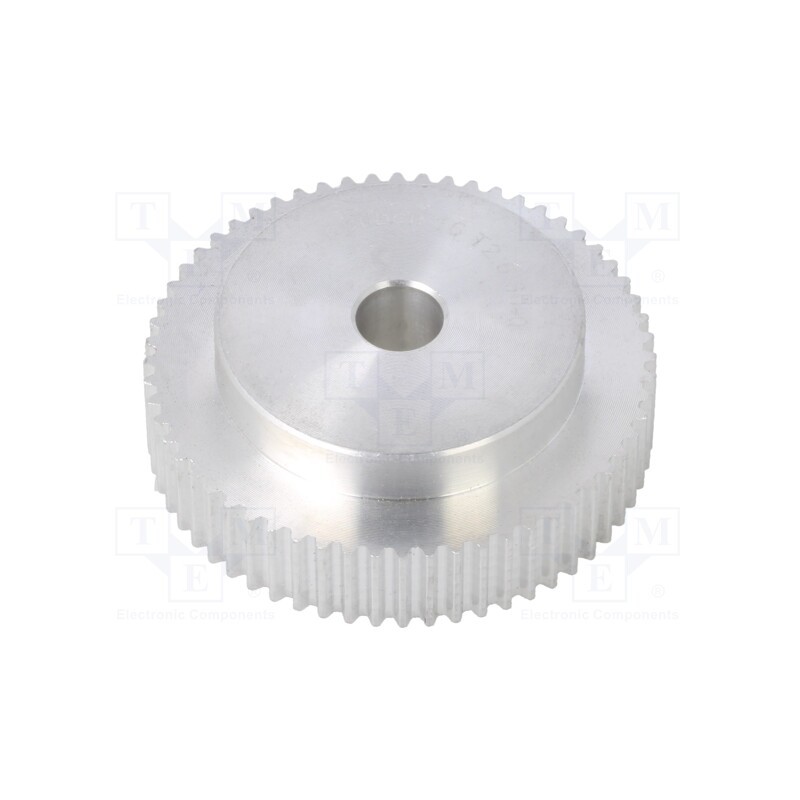 1 pcs x OPTIBELT - 16 T2,5 60-000ZA - Belt pulley, T2.5, W: 4, 6mm, whell width: 16mm, Ø: 47.25mm, metric