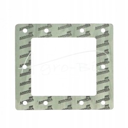 Gasket for the lower cover of the front wheel box