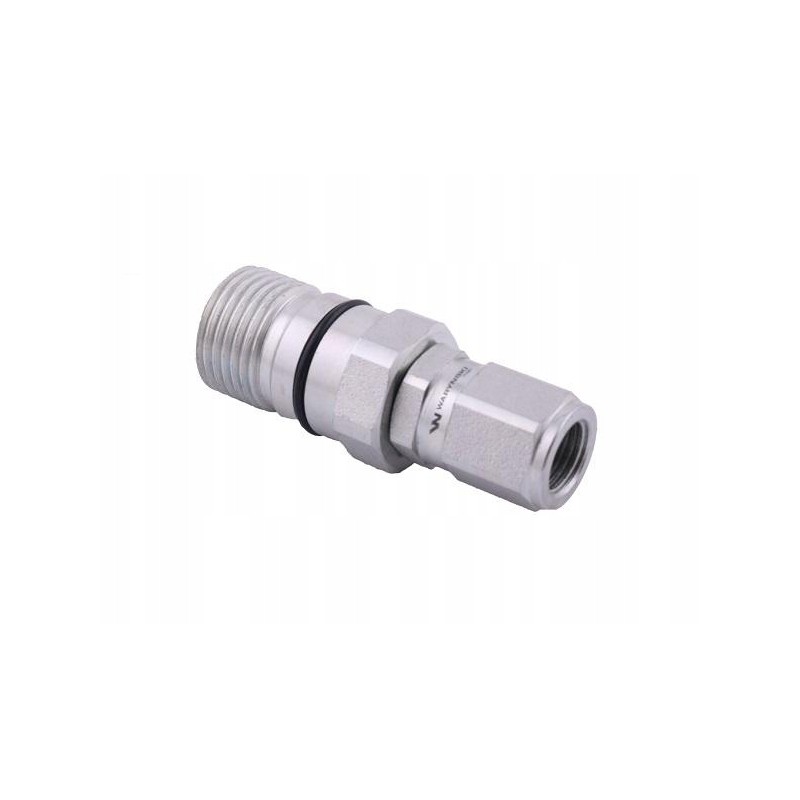 Hydraulic quick connector, socket 1-4, Warynski thread