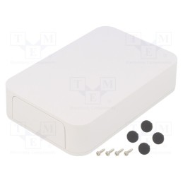 1 pcs x TAKACHI - PF10-4-15W - Enclosure: with panel, PF, X: 100mm, Y: 150mm, Z: 35mm, ABS, white