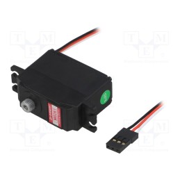 1 pcs x K-POWER - M0261 - Motor: servo, 4.8÷6VDC, mini, analogue, 35.5x15x29mm, metal