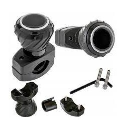 Universal steering knob with ball bearings, black