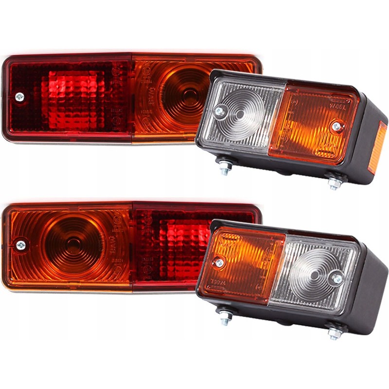 Set of front and rear lamps ursus c360 c 360 12v