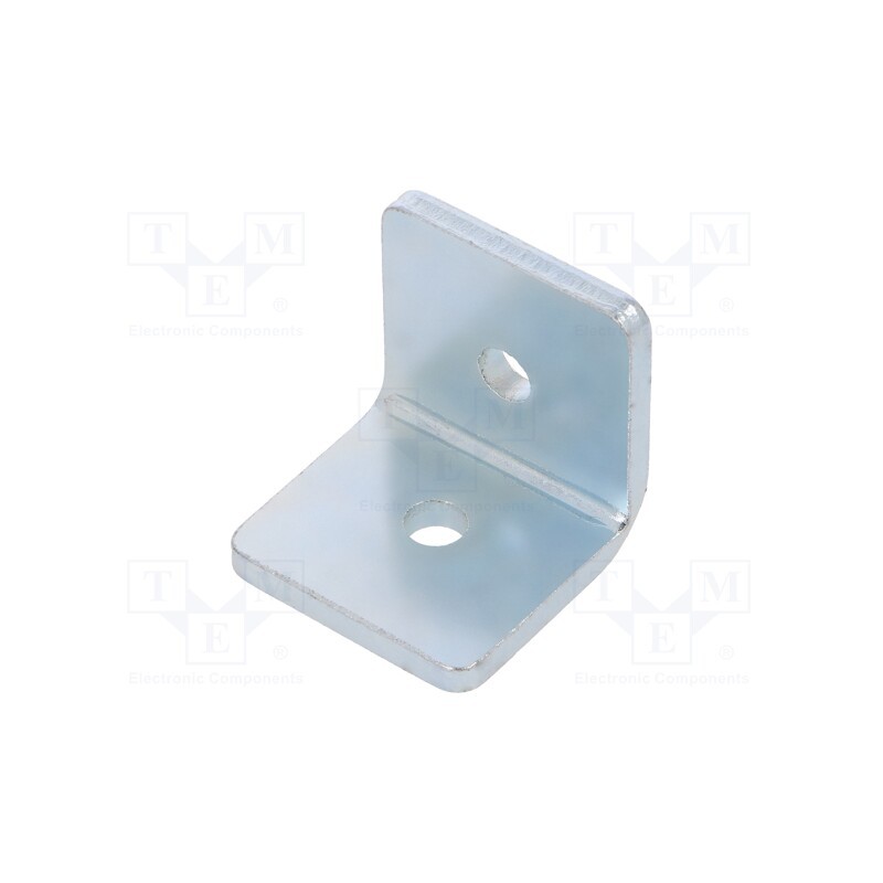 1 pcs x ELESA+GANTER - GN 967-40-40-L-2-ZB - Angle bracket, for profiles, W: 40mm, H: 40mm, L: 40mm, steel, steel