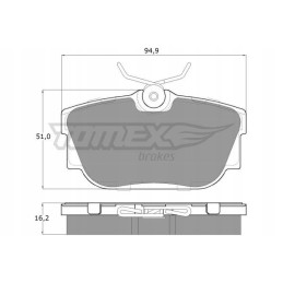 1390 volume brake pads 1325 13 90