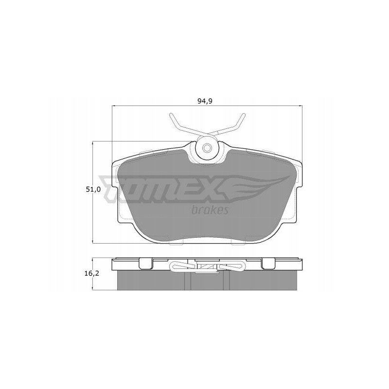 1390 volume brake pads 1325 13 90