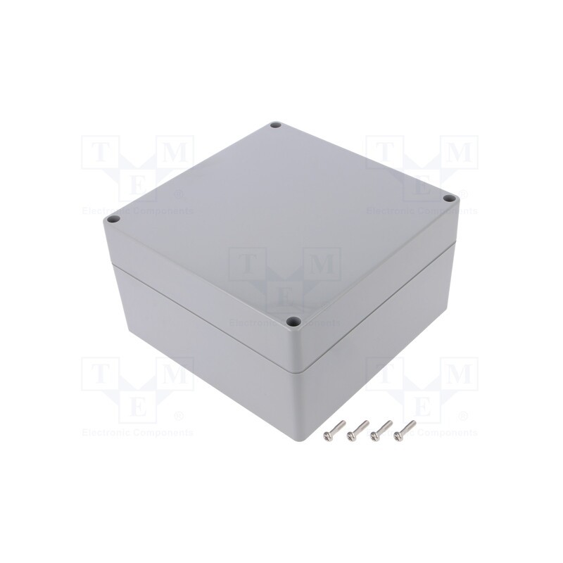 1 pcs x GAINTA - G399-IP67 - Enclosure: multipurpose, X: 160mm, Y: 160mm, Z: 90mm, ABS, dark grey