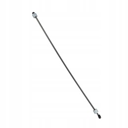 Straight injection pipe, length 55cm, thread 2xM12