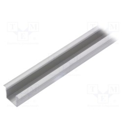 1 pcs x TOPMET - F6000120S - Profiles for LED modules, natural, L: 1m, SMART-IN16, aluminium