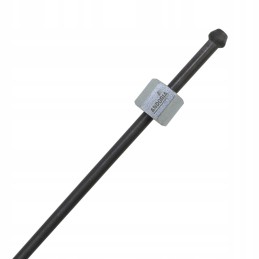 Straight injection pipe, length 55cm, thread 2xM12