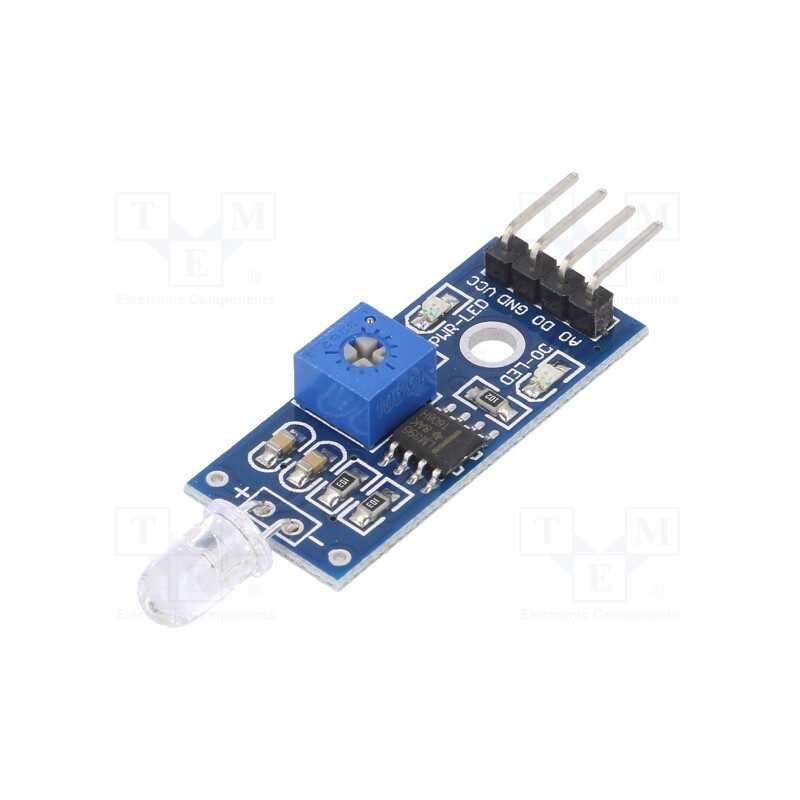 1 pcs x OKYSTAR - OKY3123 - Sensor: ambient light, analog,digital, 3.3÷5VDC, IC: LM393, Ch: 1