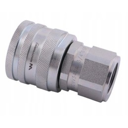Hydraulic quick connector, 3-4 thread Warynski plug