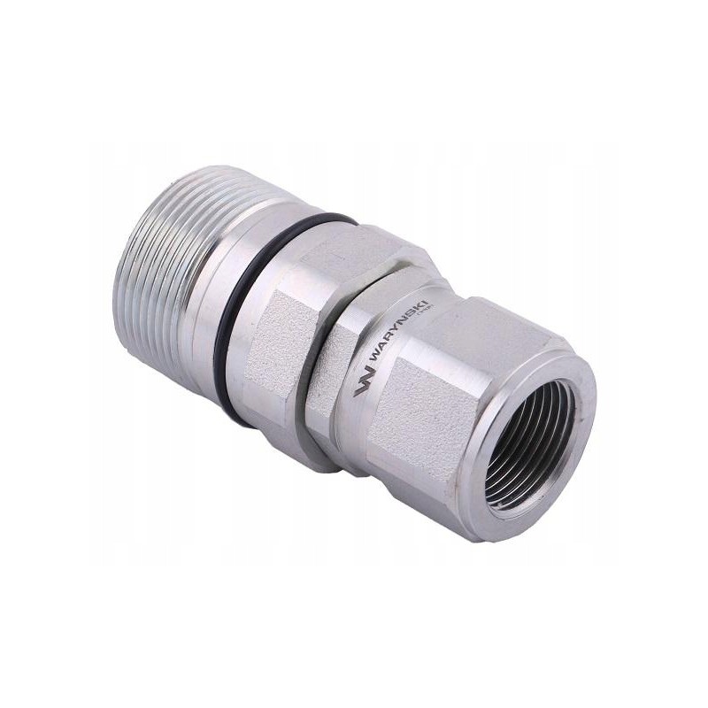 Hydraulic quick connector, 3-4 thread Warynski socket
