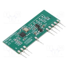 1 pcs x RADIOCONTROLLI - RC-RXASK-868 - Module: RF, AM receiver, AM, 868.35MHz, -110dBm, 4.5÷5.5VDC, THT