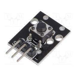 1 pcs x OKYSTAR - OKY3223 - Module: button, 3.3÷5VDC, digital, module, Arduino, screw, Ch: 1