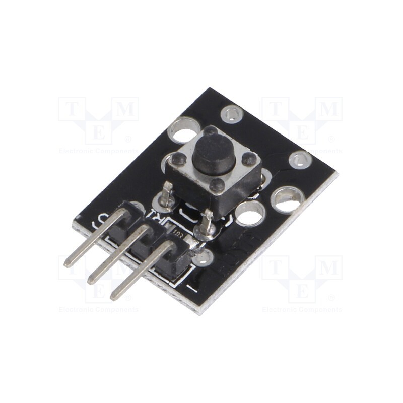 1 pcs x OKYSTAR - OKY3223 - Module: button, 3.3÷5VDC, digital, module, Arduino, screw, Ch: 1