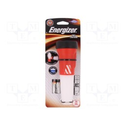 1 pcs x ENERGIZER - ENERGIZER® 2-IN-1 LANTERN HANDHELD - Torch: LED, 35h, 55lm, red
