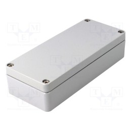 1 pcs x RAYCHEM RPG - RJ03 - Enclosure: multipurpose, X: 64mm, Y: 150mm, Z: 34mm, ALUEIN-RJ, grey