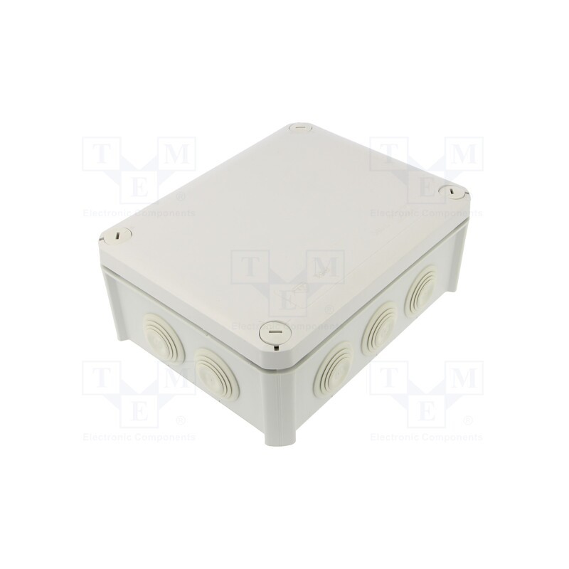 1 pcs x OBO BETTERMANN - T 160 F - Enclosure: junction box, X: 150mm, Y: 190mm, Z: 77mm, IP66