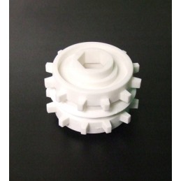 Hexagon seeding wheel