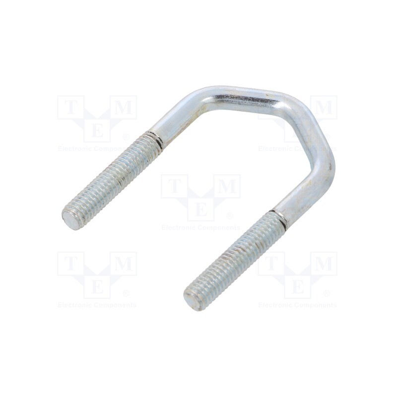 1 pcs x DROMET - CBTD.6.28(3/4') - U-bolt, D, 1, steel, zinc, Thread len: 30mm, for antenna fixing