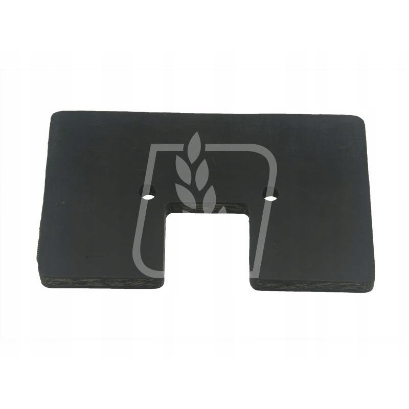 Laverda rubber spatula 162x100x10mm 321814750