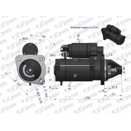 Aze4123 starter new type expom kwidzyn eu ms2