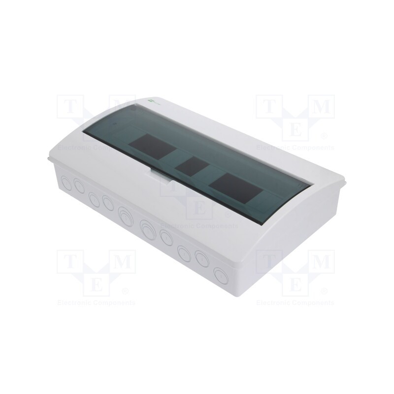 1 pcs x ELEKTRO-PLAST NASIELSK - 184084 - Enclosure: for modular components, IP40, white, No.of mod: 18