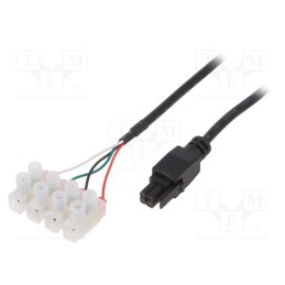 1 pcs x TELTONIKA - 058R-00229 - Cable-adapter, 2m, RUT230,RUT240,RUT850,RUT900, 4pin,screw