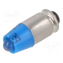 1 pcs x EAO - 10-2J12.1066 - LED lamp, blue, S5,7s, 24VDC, 24VAC, No.of diodes: 1