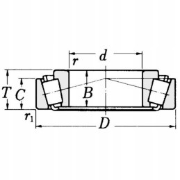 30206gp tapered roller bearing