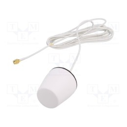 1 pcs x 2J - 2J7624BW- 300LL100W-C20GWST_CU010375 - Antenna, 2G,3G,4G,GSM,LTE, 1.4dBi,2.6dBi,3.2dBi, screw type