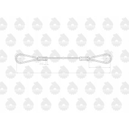 Linka mask l 1335mm 4236105 c 330 original Ursu