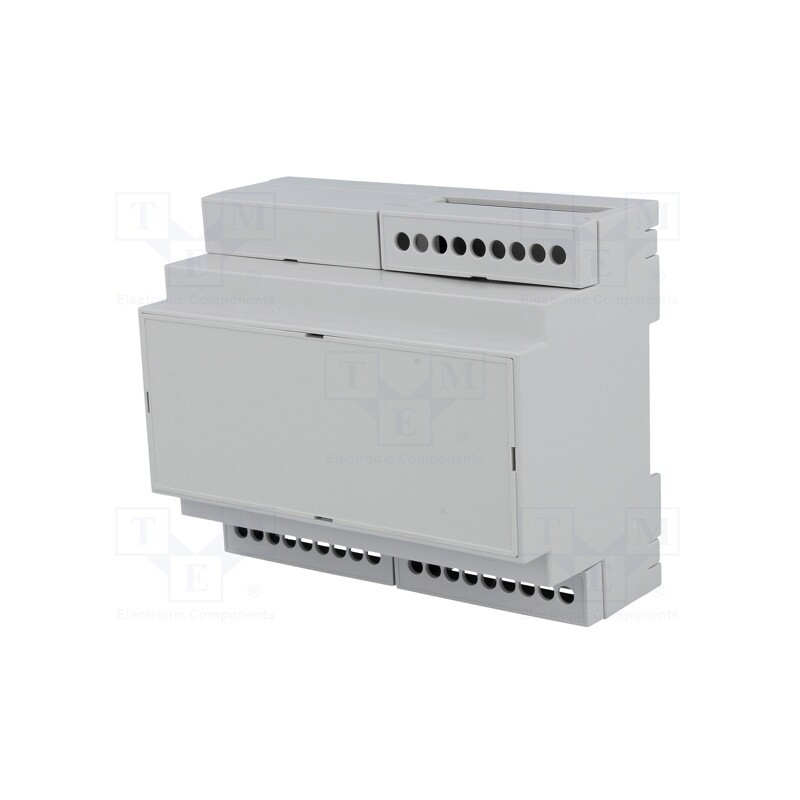 1 pcs x ITALTRONIC - 6MDH53/5 - Enclosure: for DIN rail mounting, Y: 90mm, X: 106mm, Z: 53mm, PPO