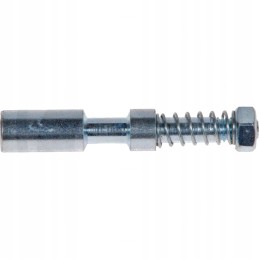 PTO shaft pin latch with nut
