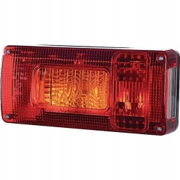Rectangular left combination rear lamp