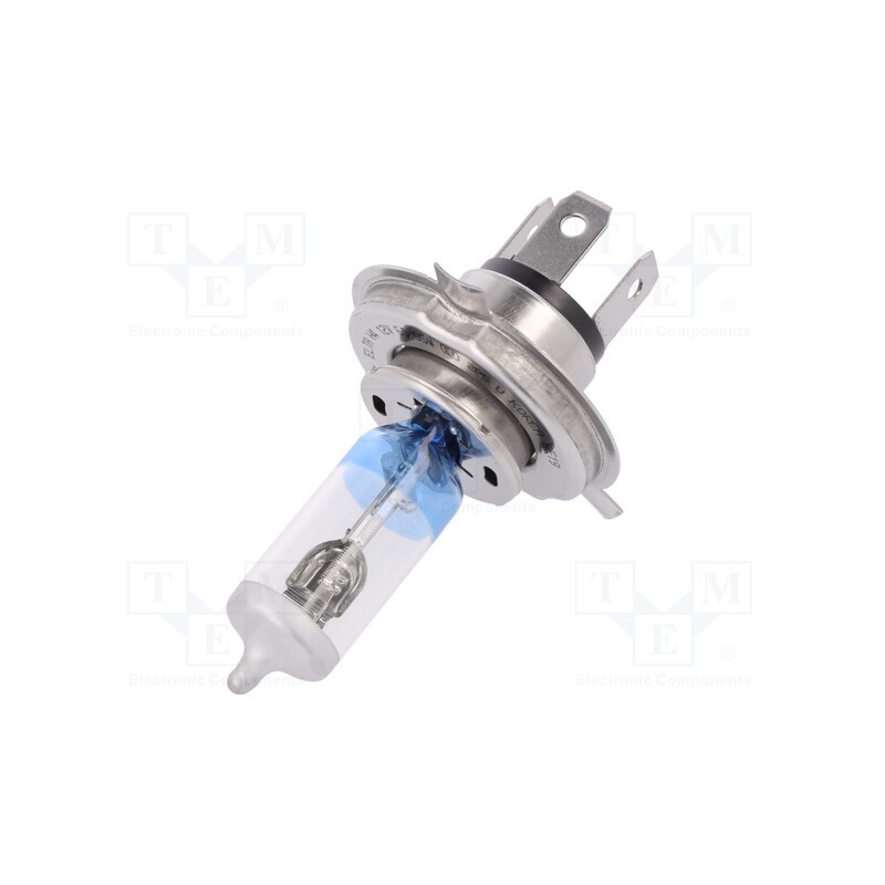 1 set x ELTA - EB6472TR - Filament lamp: automotive, P43t, blue,transparent, 12V, 60/55W