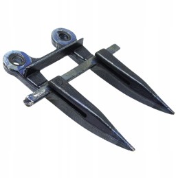 Double bayonet for laverd l knife with grooved top