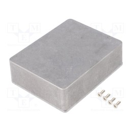1 pcs x HAMMOND - 1590BB2 - Enclosure: multipurpose, X: 94mm, Y: 119mm, Z: 37mm, 1590, aluminium