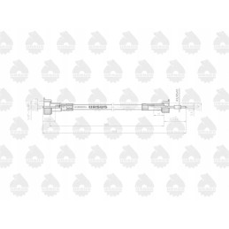 Hour meter cable l 965mm c 360 3p