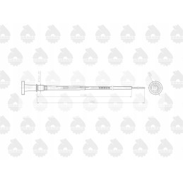 Engine extinguishing cable l 1250mm c 360 3p original