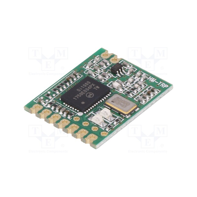 1 pcs x HOPE MICROELECTRONICS - HM-TRP-915S - Module: RF, FM transceiver, FSK, UART, -117dBm, 2.4÷3.6VDC, 915MHz