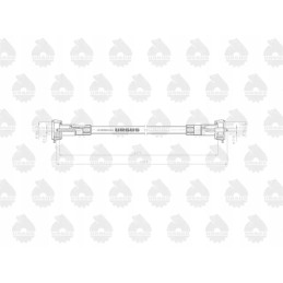 Hour meter cable l 2010mm c 385 6